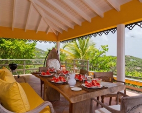 Terrace dining